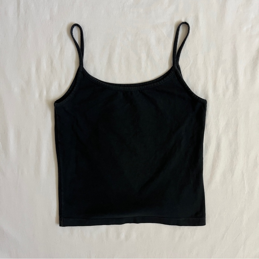 John Galt Basic Tank Top | Black Camisole Size OS